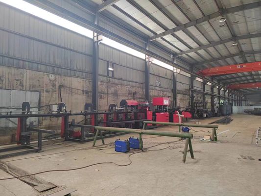 Máquina de soldadura de barras de revestimiento de chapa de suelo línea de producción CNC inteligente