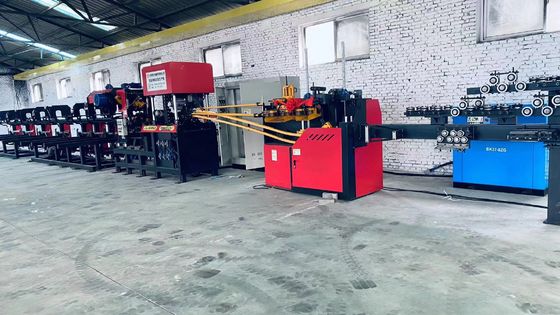 Máquina de soldadura de barras de acero de 6-12 mm de diámetro con un error de longitud de ±5 mm/m