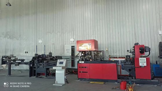 Máquina de soldadura de barras de acero eficiente con control de pantalla táctil longitud de soldadura 0,4m-12m
