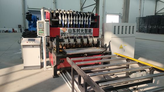 Máquina de soldadura de malla de barras de acero de alta resistencia con sistema de transmisión de servomotor