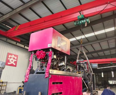 Máquina de soldadura automática de barras de acero con alta precisión de soldadura 18000kg Capacidad
