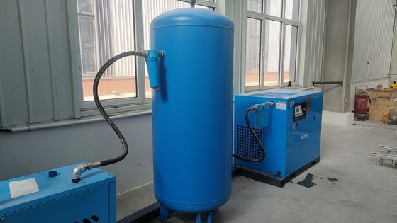 Compresor de tornillo de aire de baja temperatura de descarga con desplazamiento de gas de 5,5 m3/min