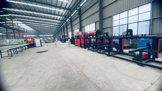12-15 m/min Línea de soldadura de vigas de red