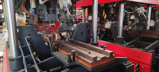 Aparato de unión de rebares de carga máxima de 18000 kg con sistema de control PLC