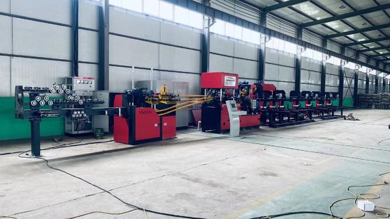 Máquina de soldadura de barras de acero PLC de precisión para 6-12 mm de diámetro de la barra principal